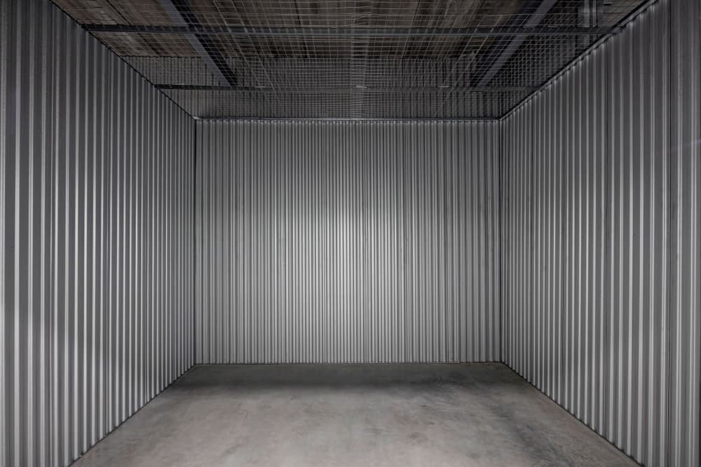 Storebox opslagruimte binnenin