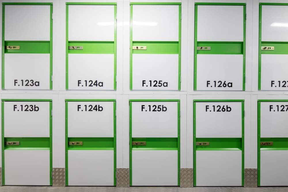 Storebox opslagruimte deuren overzicht